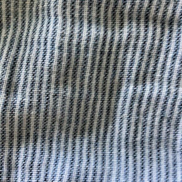 NEW Max Studio Blue and White Stripe Long Sleeve Babydoll Dress Size Small 👗 - Picture 5 of 7